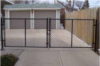 Vinyl Coated Chain Link Gates